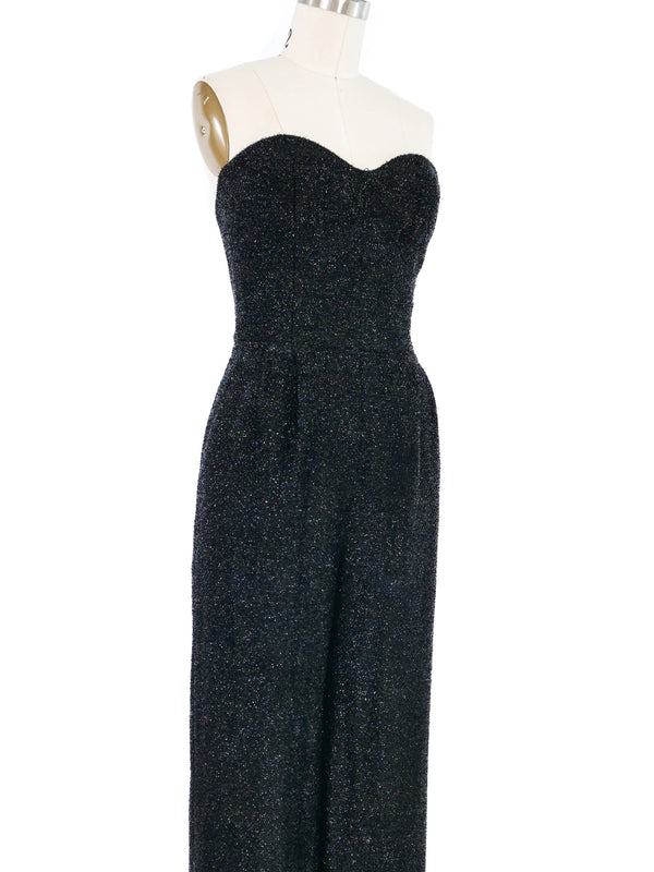 Gianfranco Ferre Tinsel Strapless Jumpsuit Dress arcadeshops.com