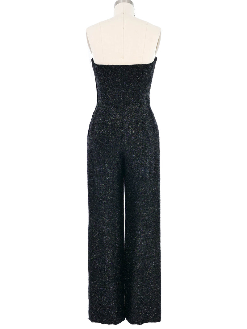 Gianfranco Ferre Tinsel Strapless Jumpsuit Dress arcadeshops.com