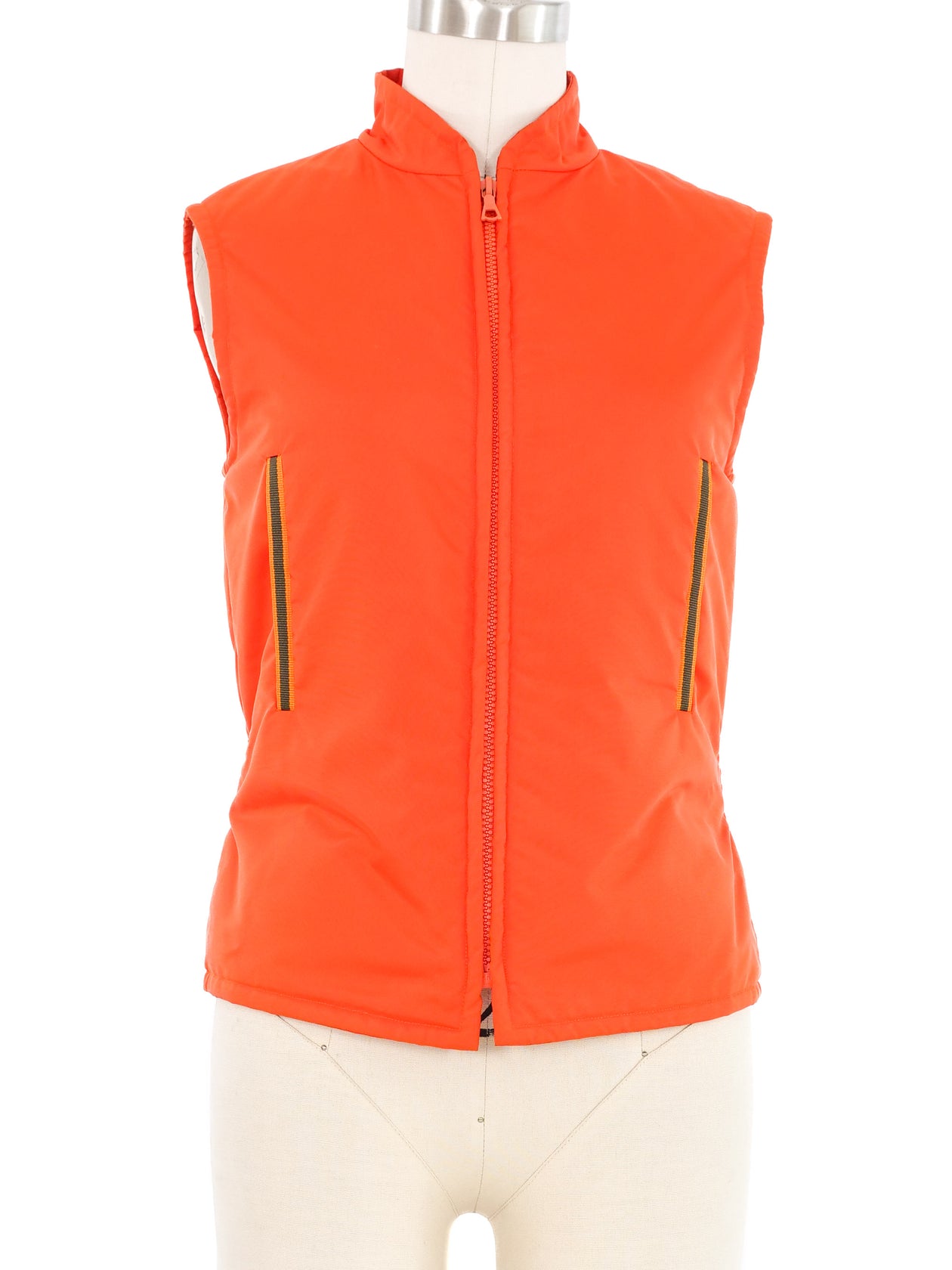 1999 Miu Miu Orange Sport Tech Vest display picture 1