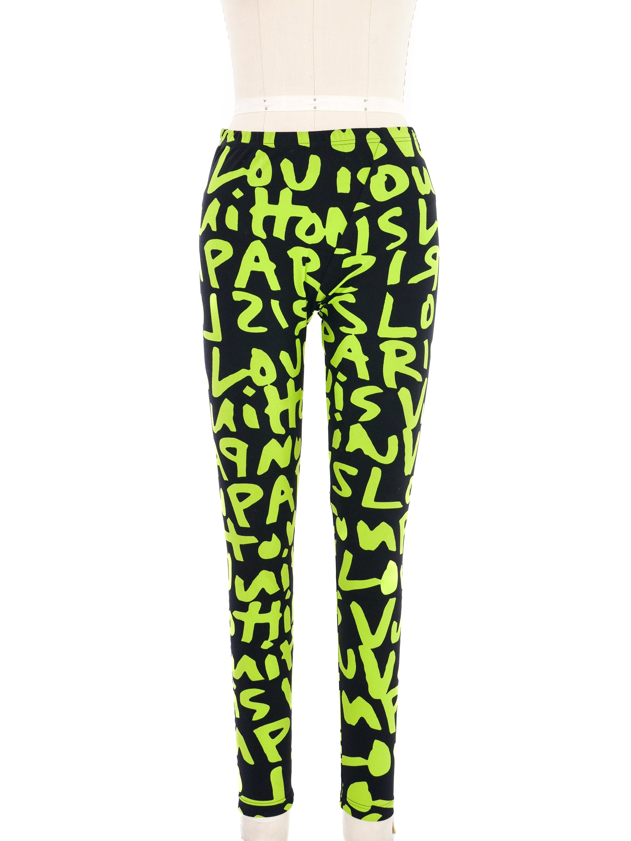 Louis Vuitton Stephen Sprouse グラフィティ パンツ 2008 Louis Vuitton Stephen Sprouse Graffiti Leggings