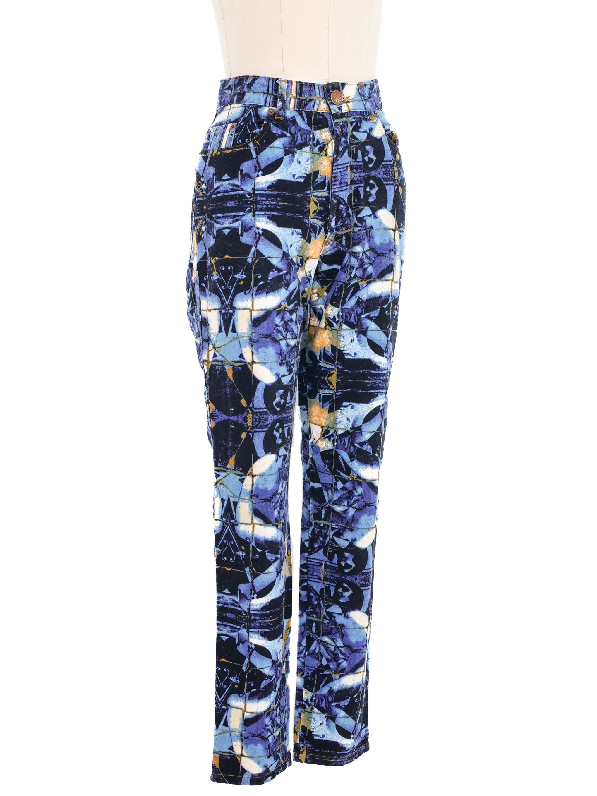 special!! Gaultier Jeans 転写 Print Denim special!! Gaultier Jeans 転写 Print Denim