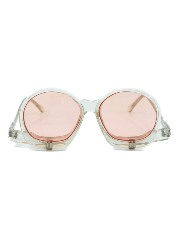 1960s Rose Tinted Flip Lens Sunglasses Accessory arcadeshops.com