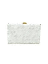 Courreges Studded Woven Convertible Clutch Accessory arcadeshops.com