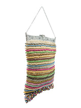 Beaded Crochet Tassel Handbag Accessory arcadeshops.com