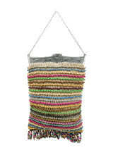 Beaded Crochet Tassel Handbag Accessory arcadeshops.com