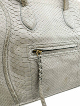 Celine Python Luggage Phantom Bag Accessory arcadeshops.com