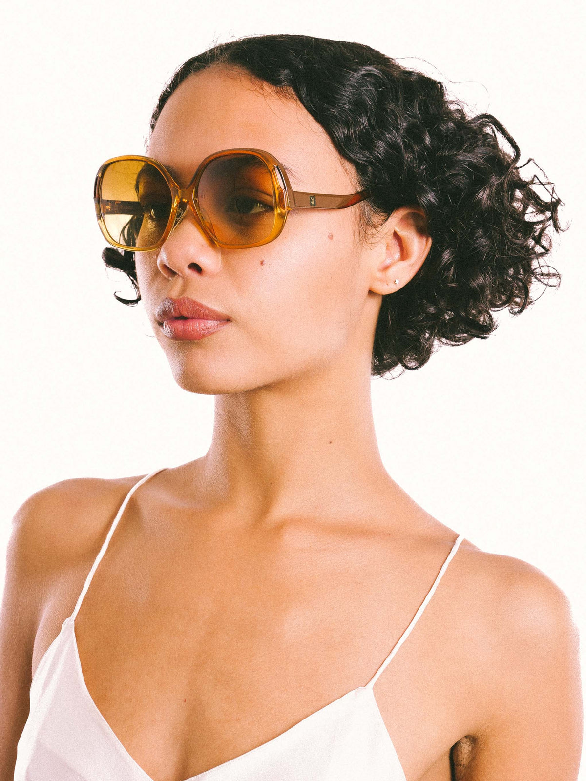 1970s Playboy Honey Oversized Optyl Sunglasses display picture 1