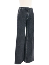 Balenciaga Wide Leg Jeans Bottom arcadeshops.com