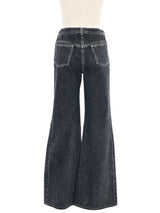 Balenciaga Wide Leg Jeans Bottom arcadeshops.com