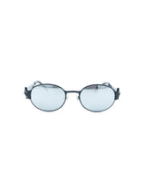 Jean Paul Gaultier Matte Black Industrial Sunglasses Accessory arcadeshops.com