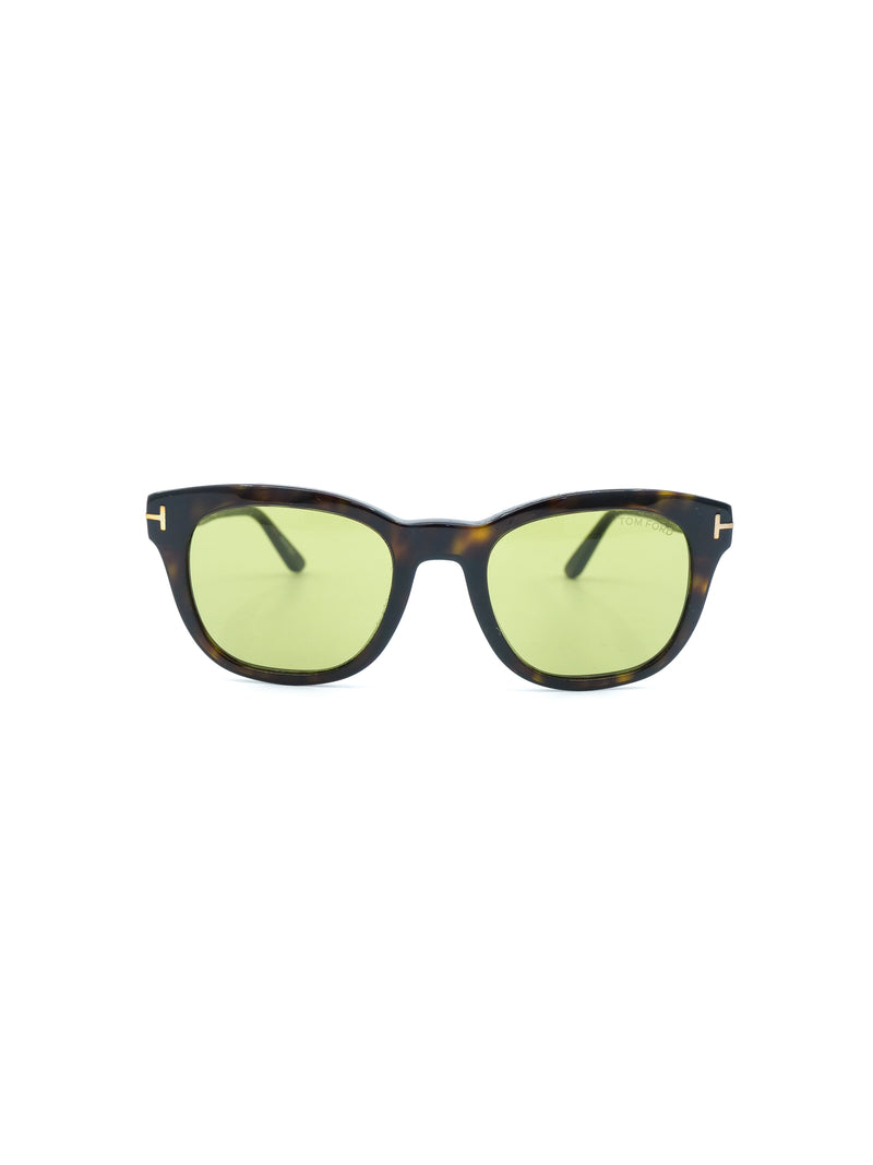 Tom Ford Dark Havana Eugenio Tortoise Sunglasses Accessory arcadeshops.com