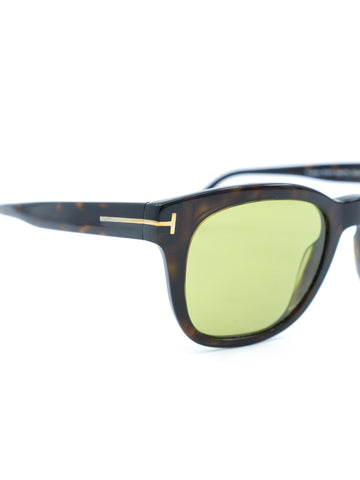 Tom Ford Dark Havana Eugenio Tortoise Sunglasses display picture 3