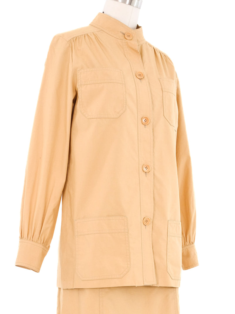 1990s Celine Utility Skirt Ensemble Suit arcadeshops.com