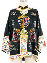 Embroidered Chinese Silk Jacket Jacket arcadeshops.com