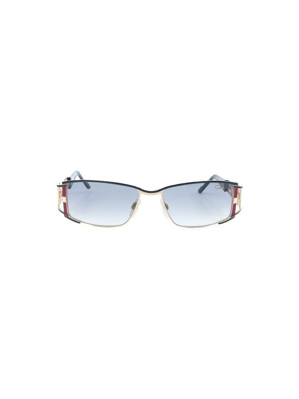 Cazal Thin Cutout Frame Sunglasses Accessory arcadeshops.com