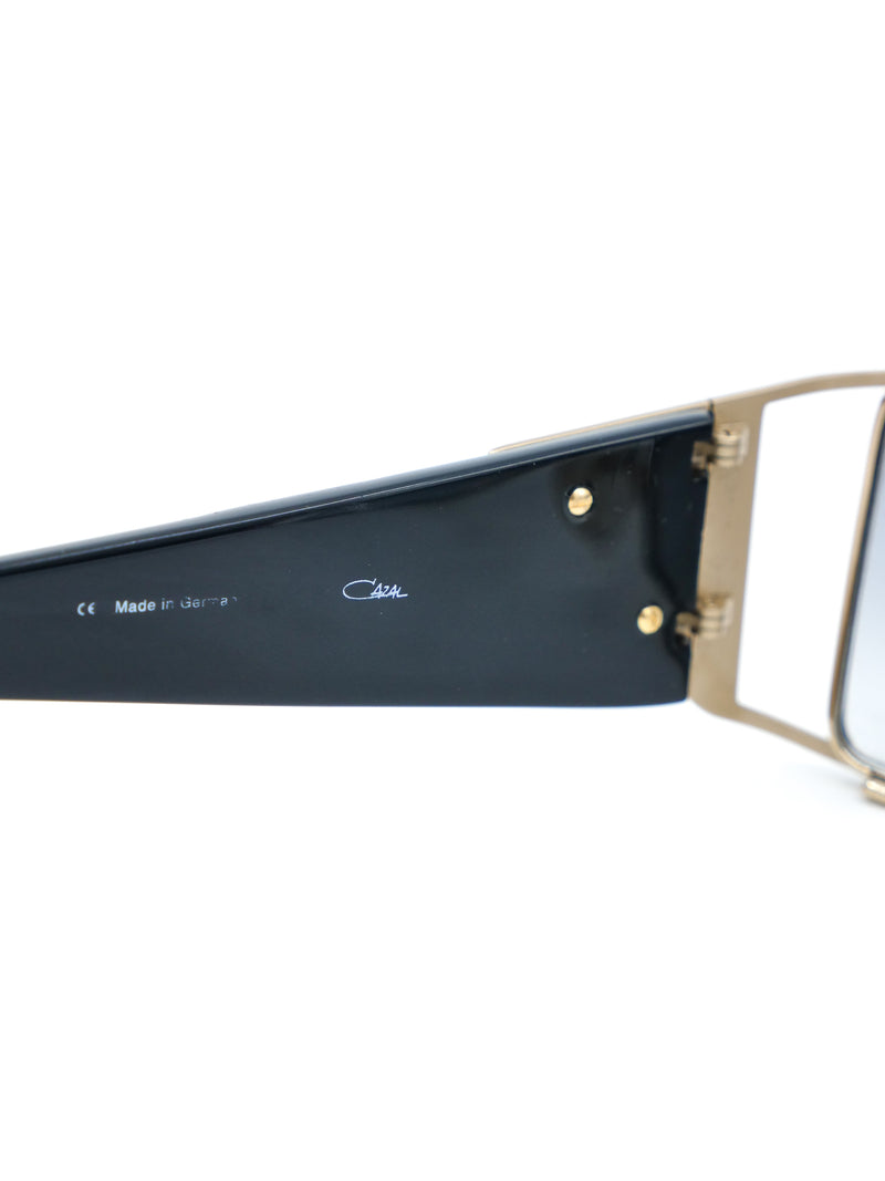 Cazal Cutout Rectangular Shield Sunglasses Accessory arcadeshops.com