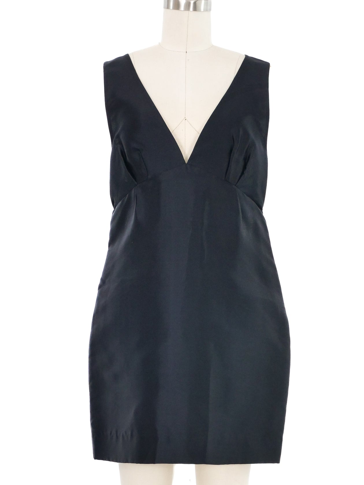 black gucci mini dress 2005 Gucci Bow Back Mini Dress