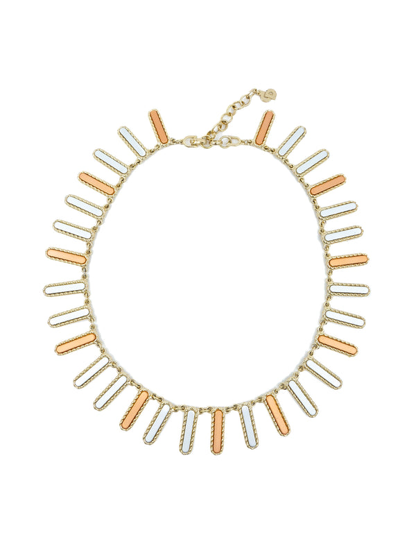 Christian Dior Metal Fringe Necklace Accessory arcadeshops.com