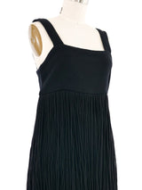1990s Fringed Wool Mini Dress Dress arcadeshops.com