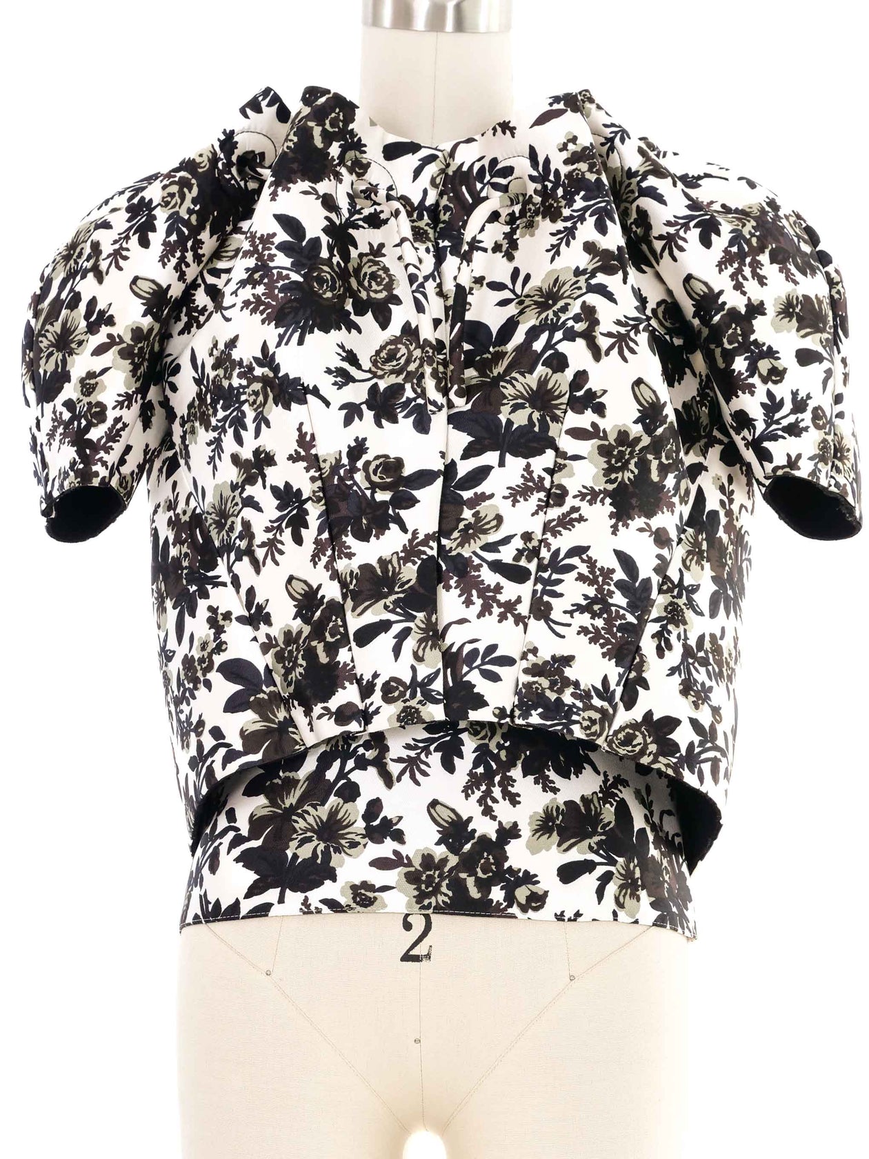 2008 Balenciaga Neoprene Sculpted Jacket and Top