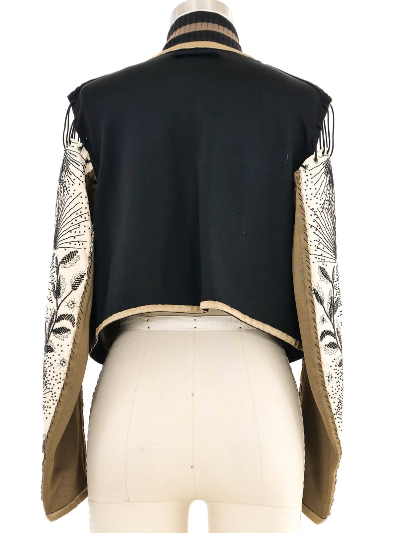 2003 Jean Paul Gaultier Beaded Fringe Embroidered Jacket