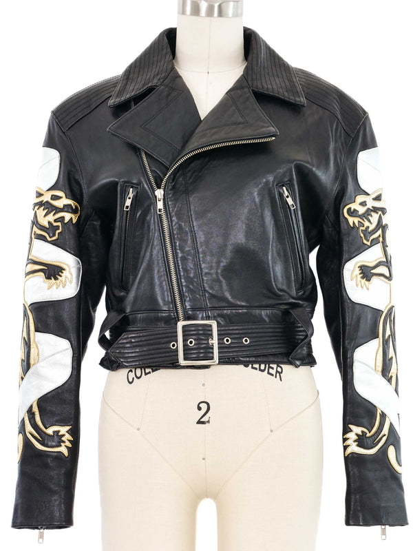 North Beach Leather Panther Moto Jacket