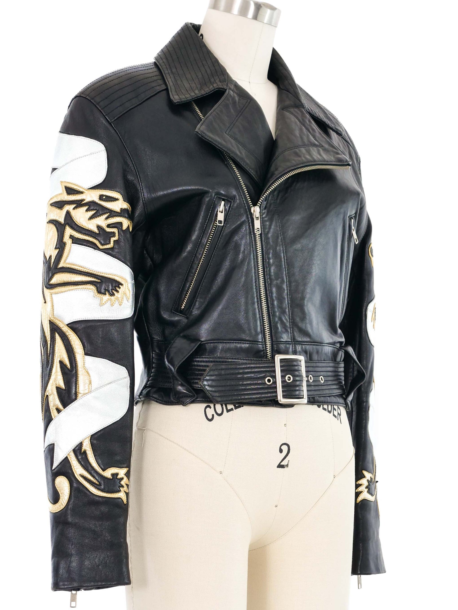 North Beach Leather Panther Moto Jacket