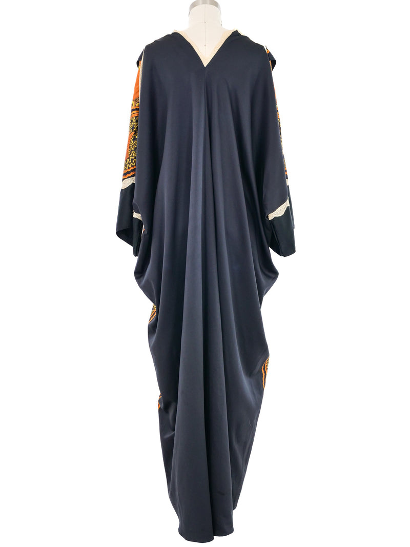 Zandra Rhodes Graphic Printed Caftan