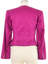 Kenzo Magenta Bustier Jacket