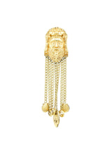 2020 Gucci Hercules Chain Fringe Earrings