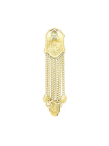 2020 Gucci Hercules Chain Fringe Earrings