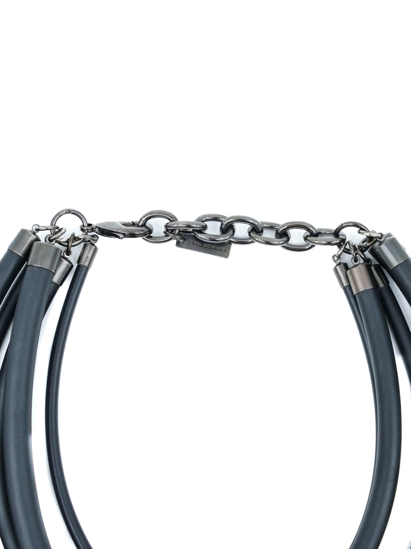 Junya Watanabe Layered Rubber Tube Collar Accessory arcadeshops.com