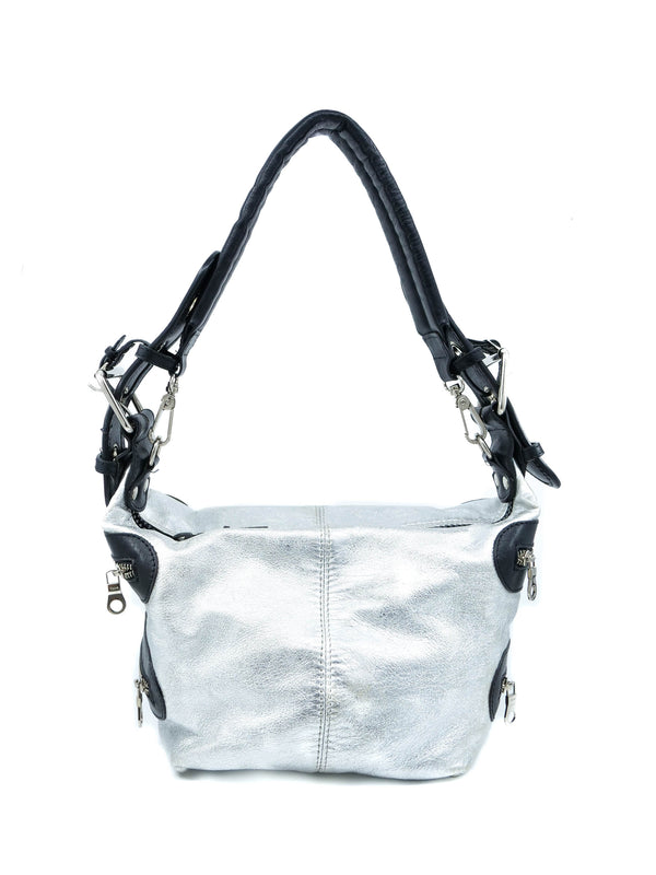 2004 Chloe Silver Camera Bag