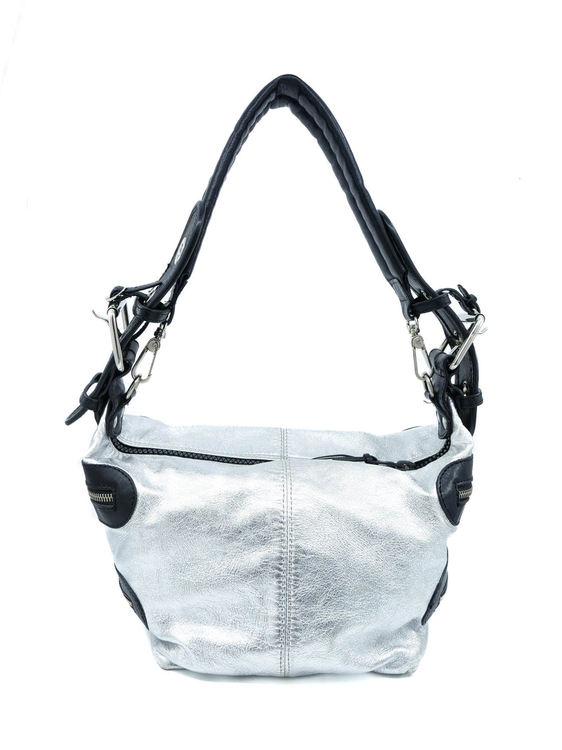 2004 Chloe Silver Camera Bag