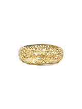 1990 Chanel Filigree Cutout Bangle Bracelet Accessory arcadeshops.com