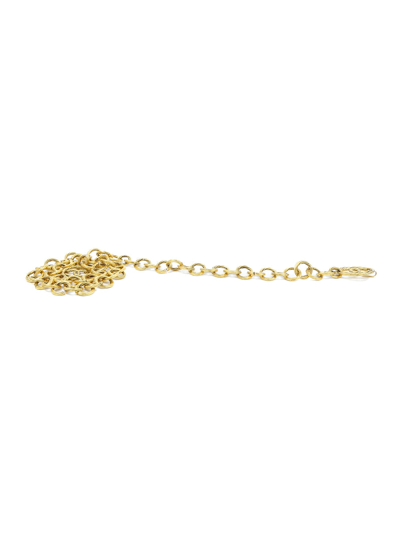 1993 Chanel Textured Chain Belt