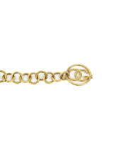1993 Chanel Textured Chain Belt