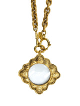 1991 Chanel Magnifying Glass Pendant Necklace Accessory arcadeshops.com