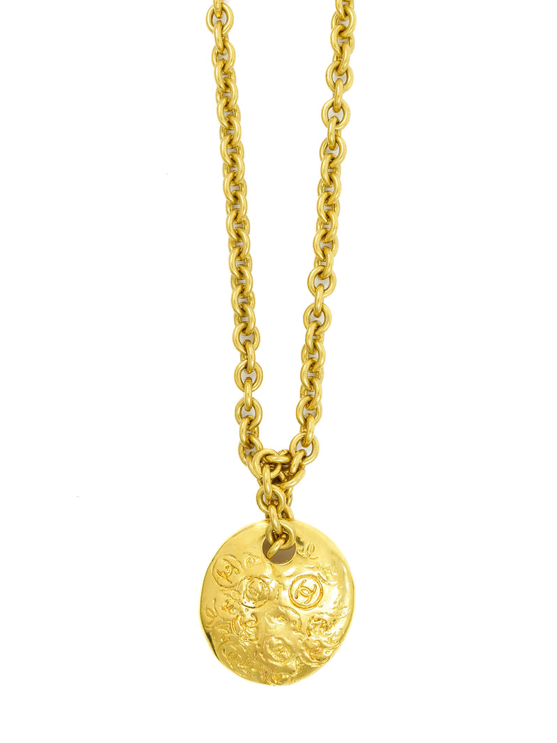 1993 Chanel Multi Logo Pendant Necklace Accessory arcadeshops.com