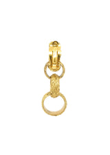 1994 Chanel Braided Hoop Drop Earrings Accessory arcadeshops.com
