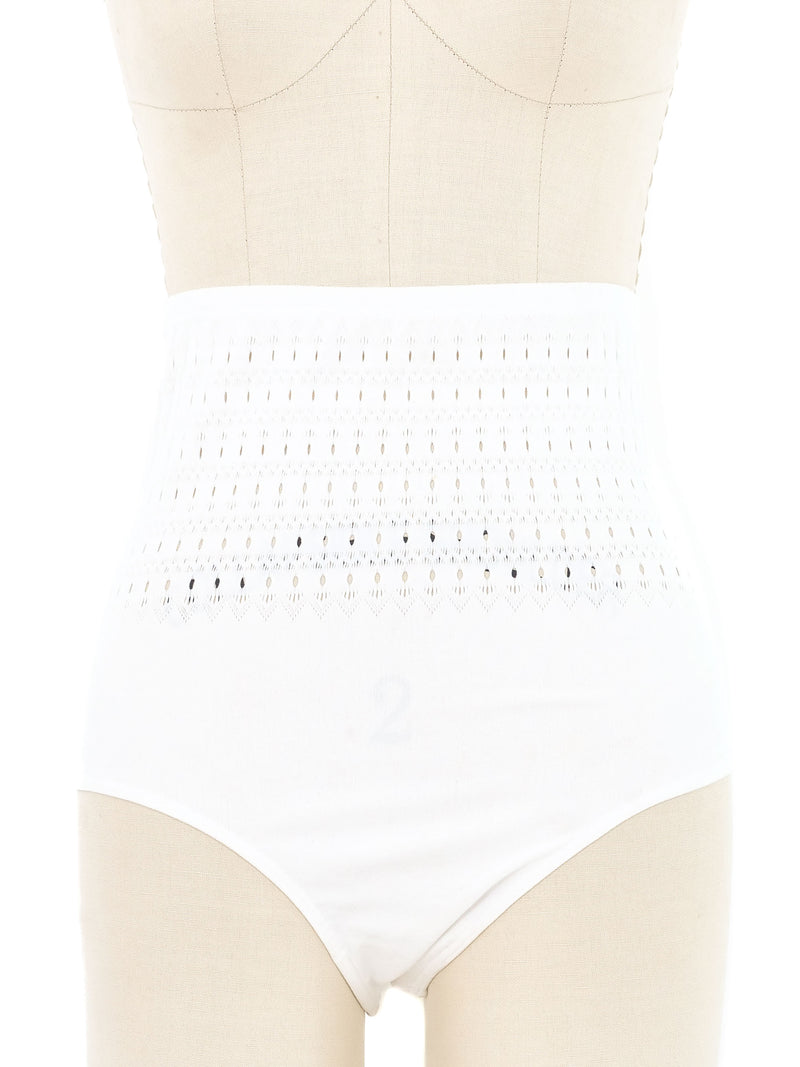 Alaia Vienne White Bikini Bottoms Bottom arcadeshops.com