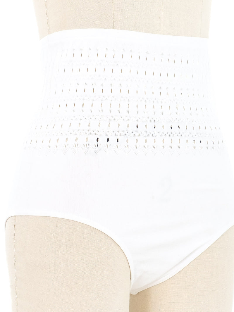 Alaia Vienne White Bikini Bottoms Bottom arcadeshops.com