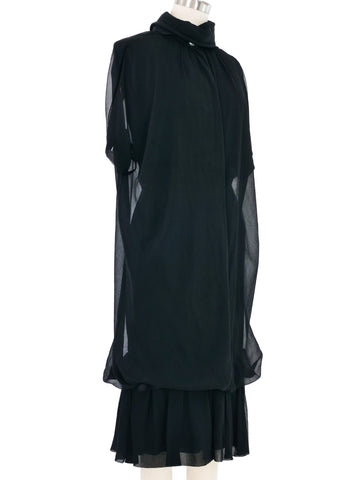 1960s Balenciaga Couture Bubble Dress