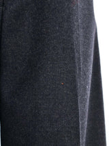 Vivienne Westwood Ultra High Waist Charcoal Wool Strapless Jumpsuit Jumpsuit arcadeshops.com
