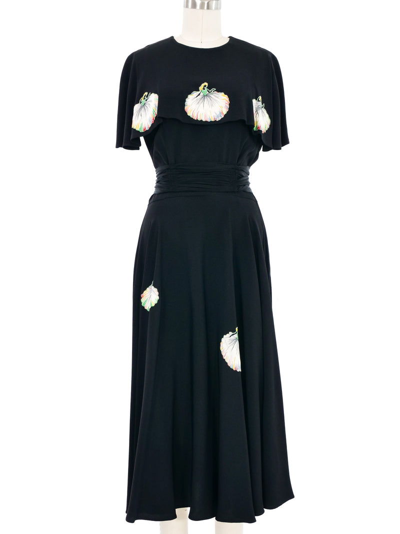 1940s Dancer Applique Dress Dress arcadeshops.com