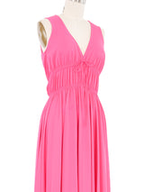 1970s John Kloss Hot Pink Lounge Dress Dress arcadeshops.com