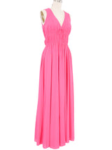 1970s John Kloss Hot Pink Lounge Dress Dress arcadeshops.com