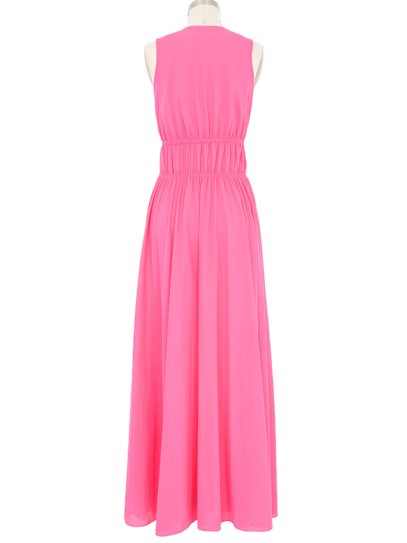 1970s John Kloss Hot Pink Lounge Dress Dress arcadeshops.com