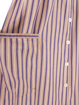 Yves Saint Laurent Striped Sleeveless Tent Dress Dress arcadeshops.com