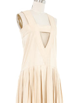 1920s Cotton Pleat Dress Dress arcadeshops.com